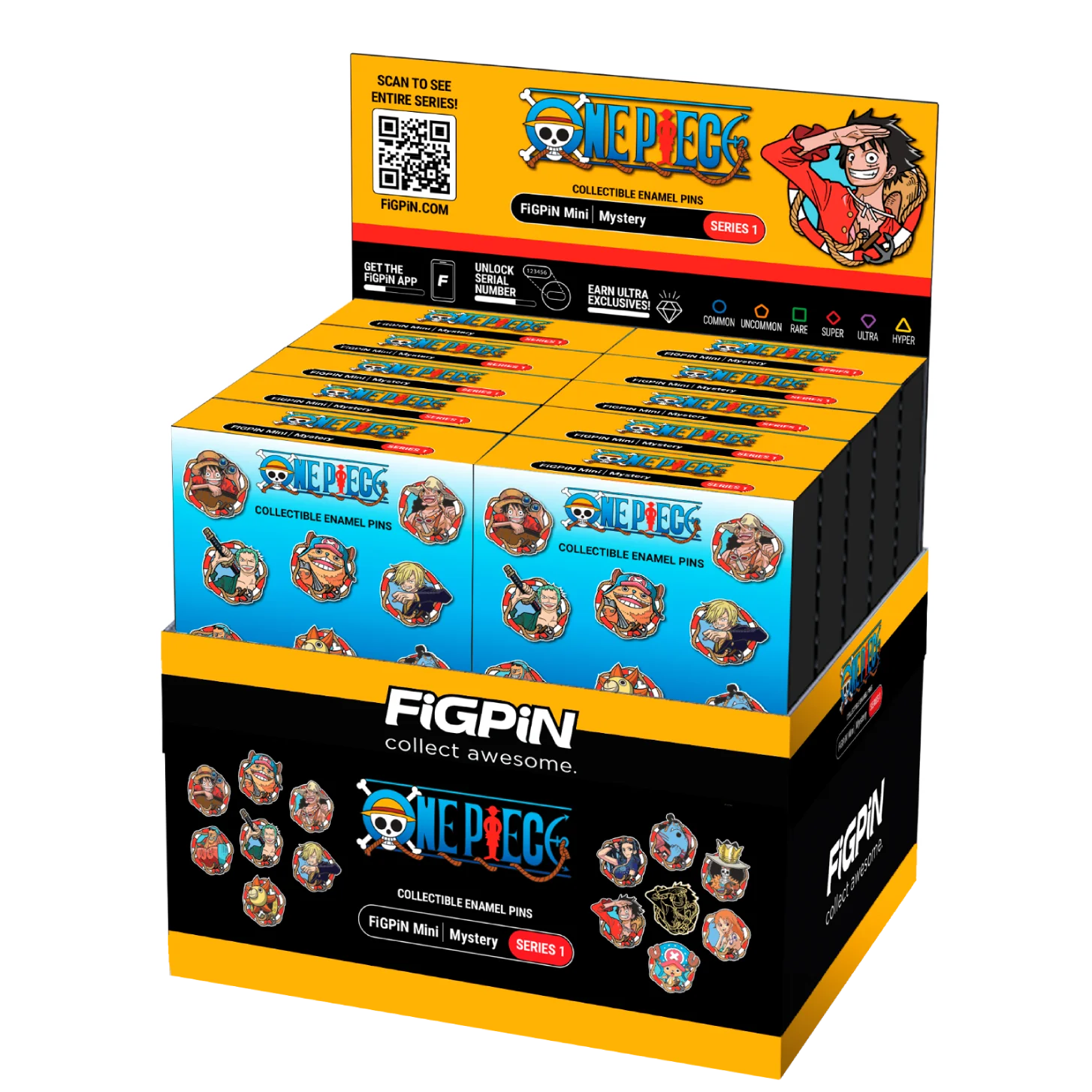 FiGPiN Mini Mystery Pins: One Piece